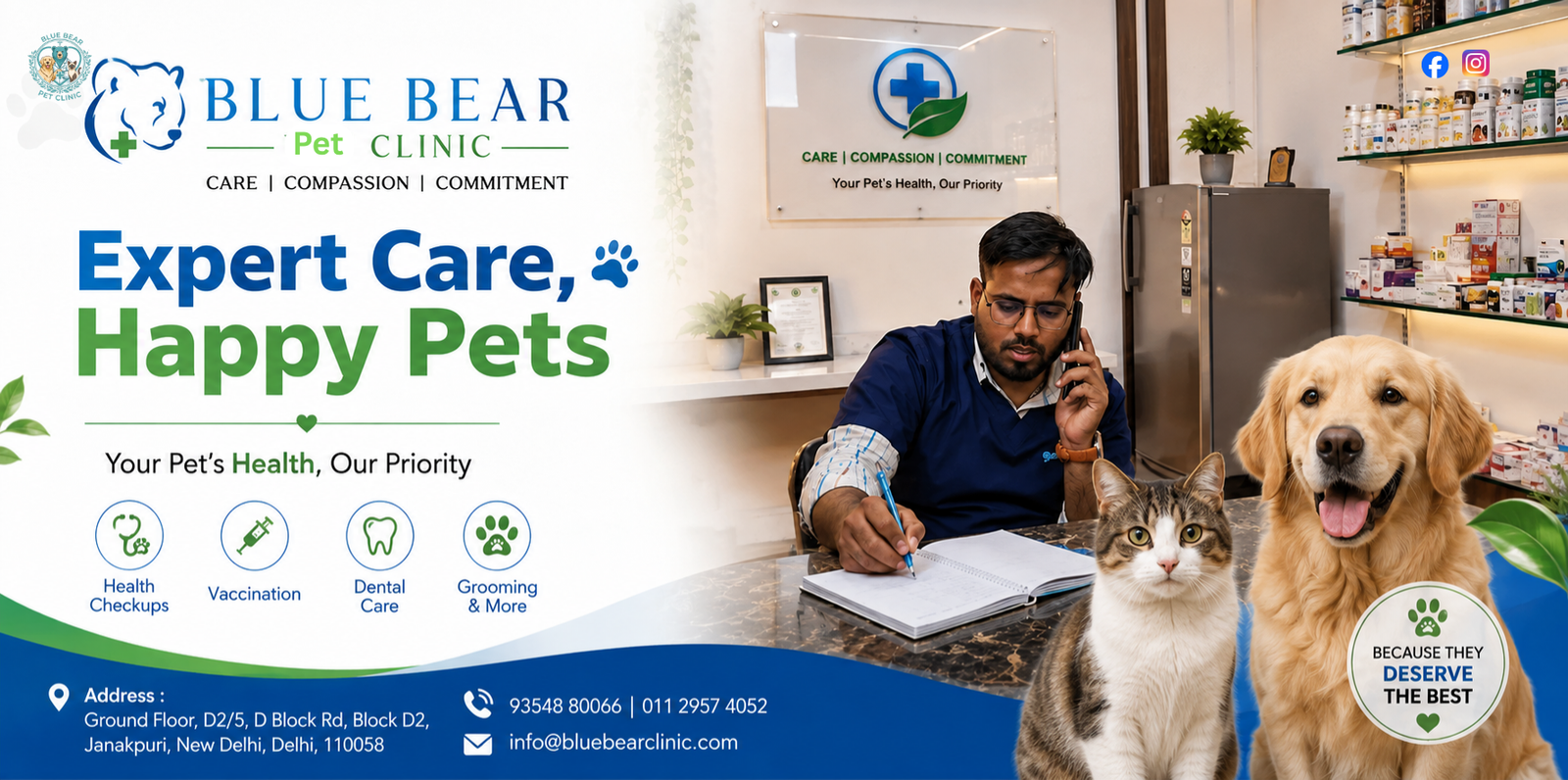 Blue Bear Pet Clinic: Where Excellence Meets Compassion